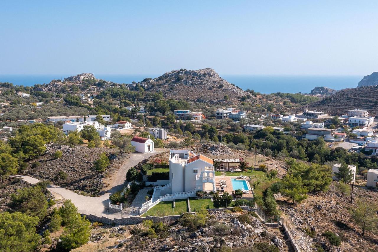 Villa Kamos Архангелос Экстерьер фото
