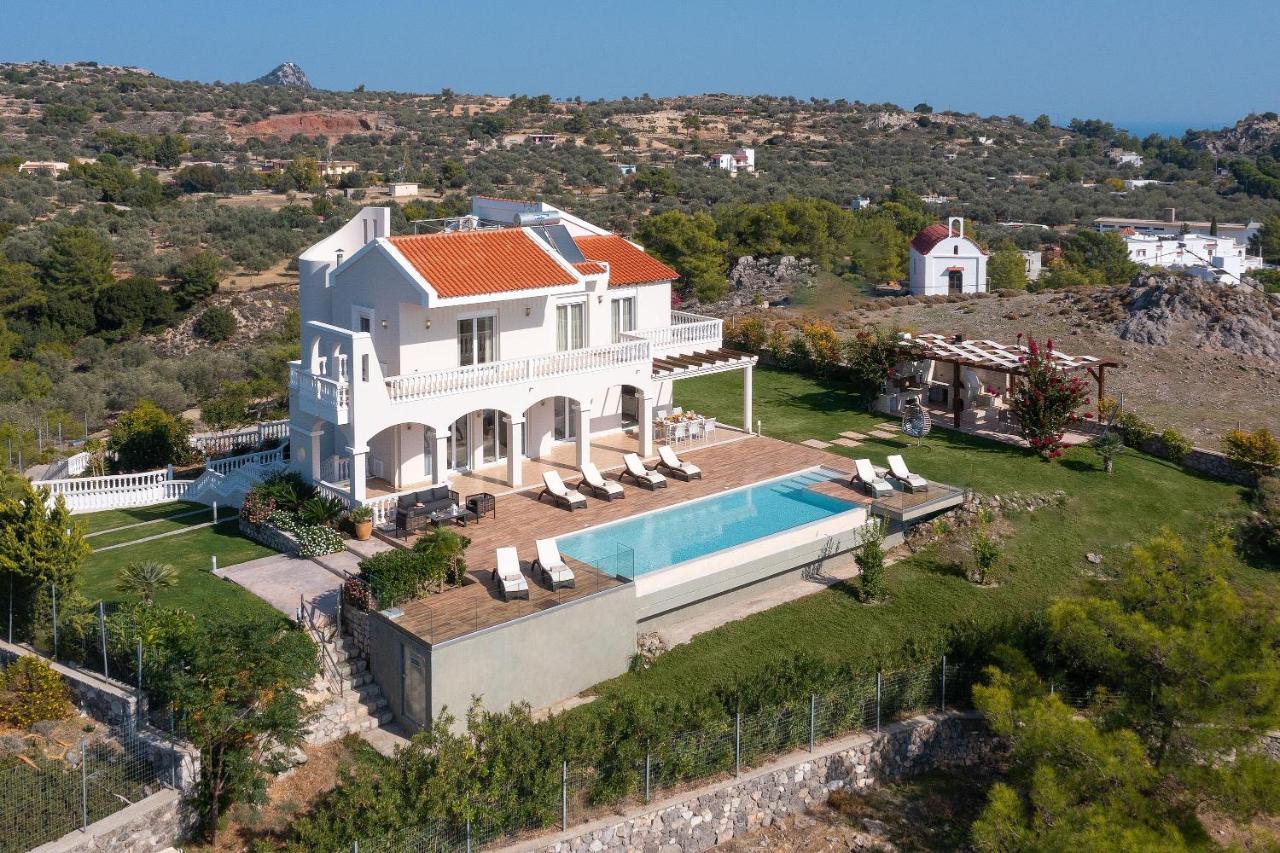 Villa Kamos Архангелос Экстерьер фото